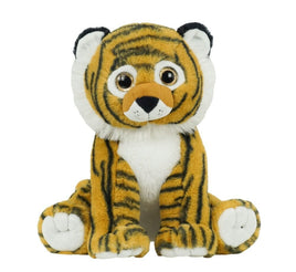 RECORDABLE TIGER Stuffed Animal, 16" Plushie, Ultrasound Plush, Memorial Bear, Military Deployment, Personalized, Valentine's Day