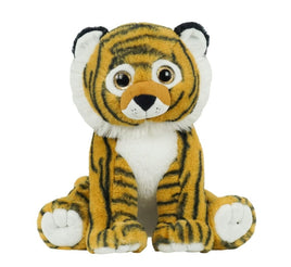 WEIGHTED TIGER Stuffed Animal, 16" Plushie, Sensory Comfort Toy, Anxiety Calming Plushie, Emotional Support Pet, Cuddly, Valentine's