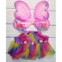 DRESS With Butterfly Wings | Fits BAB | Teddy Bear Clothes | Plushie Clothing | Stuffed Animal Accessory